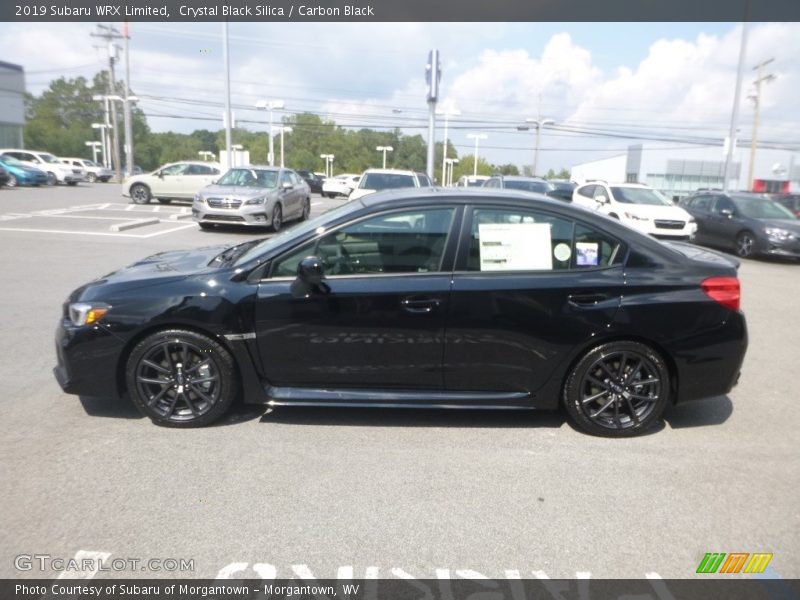 Crystal Black Silica / Carbon Black 2019 Subaru WRX Limited