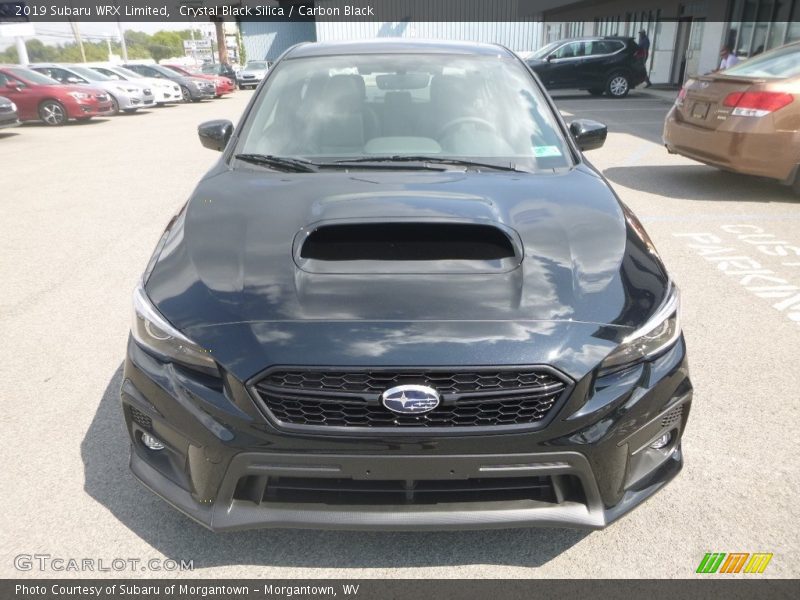 Crystal Black Silica / Carbon Black 2019 Subaru WRX Limited