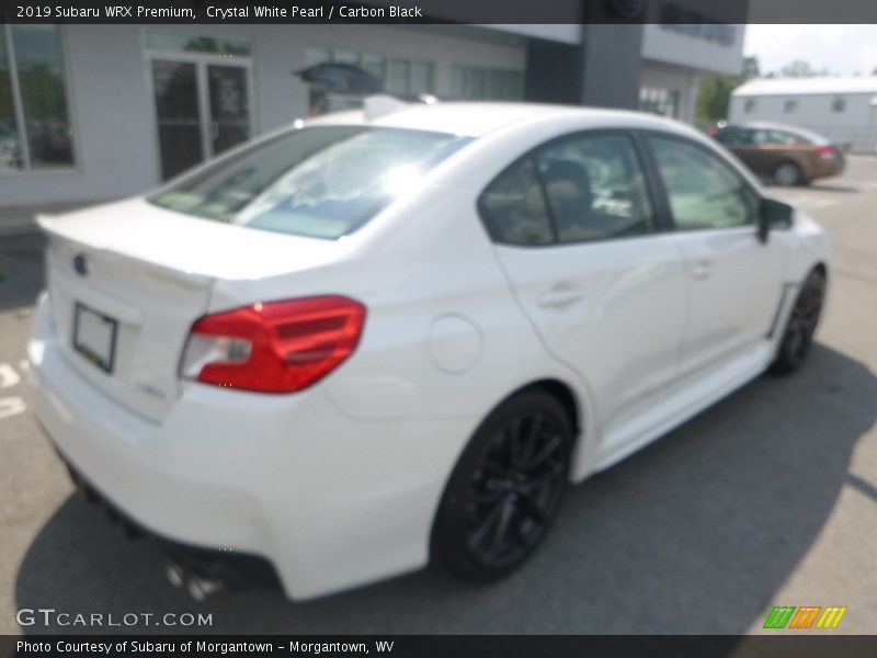 Crystal White Pearl / Carbon Black 2019 Subaru WRX Premium