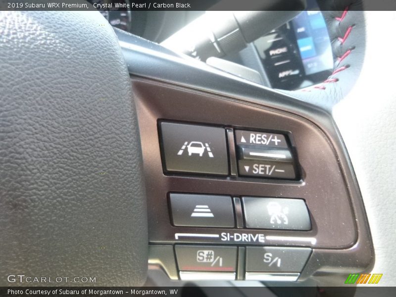 Crystal White Pearl / Carbon Black 2019 Subaru WRX Premium