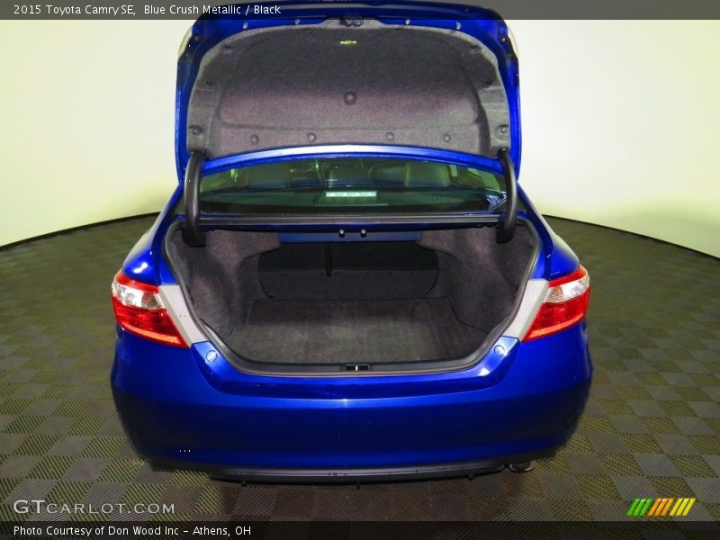 Blue Crush Metallic / Black 2015 Toyota Camry SE
