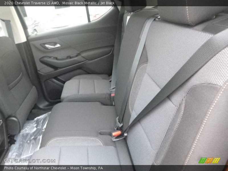 Mosaic Black Metallic / Jet Black 2020 Chevrolet Traverse LS AWD
