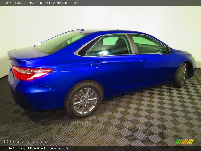 Blue Crush Metallic / Black 2015 Toyota Camry SE