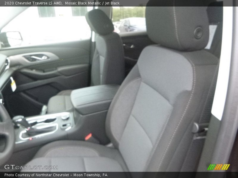Mosaic Black Metallic / Jet Black 2020 Chevrolet Traverse LS AWD