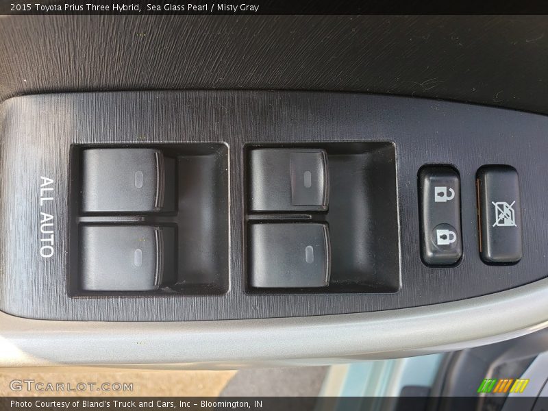 Sea Glass Pearl / Misty Gray 2015 Toyota Prius Three Hybrid
