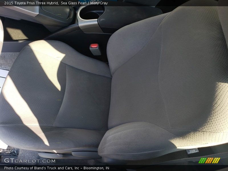 Sea Glass Pearl / Misty Gray 2015 Toyota Prius Three Hybrid