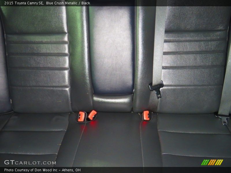 Blue Crush Metallic / Black 2015 Toyota Camry SE