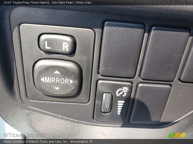Sea Glass Pearl / Misty Gray 2015 Toyota Prius Three Hybrid