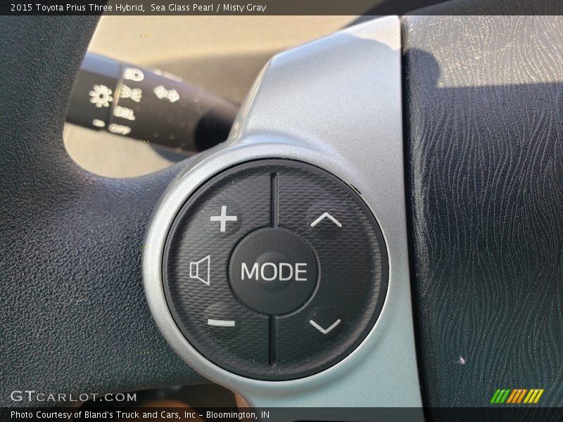Sea Glass Pearl / Misty Gray 2015 Toyota Prius Three Hybrid