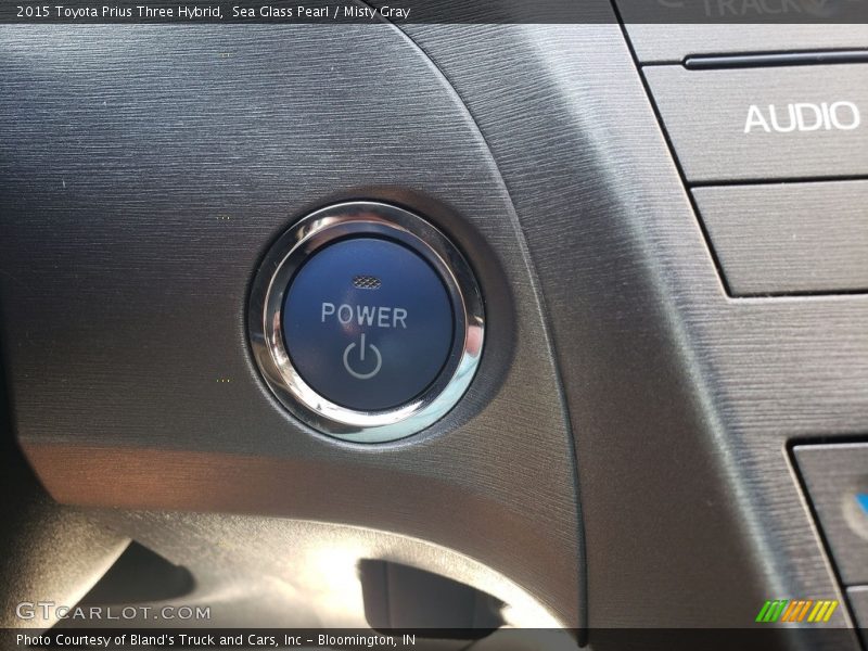 Sea Glass Pearl / Misty Gray 2015 Toyota Prius Three Hybrid