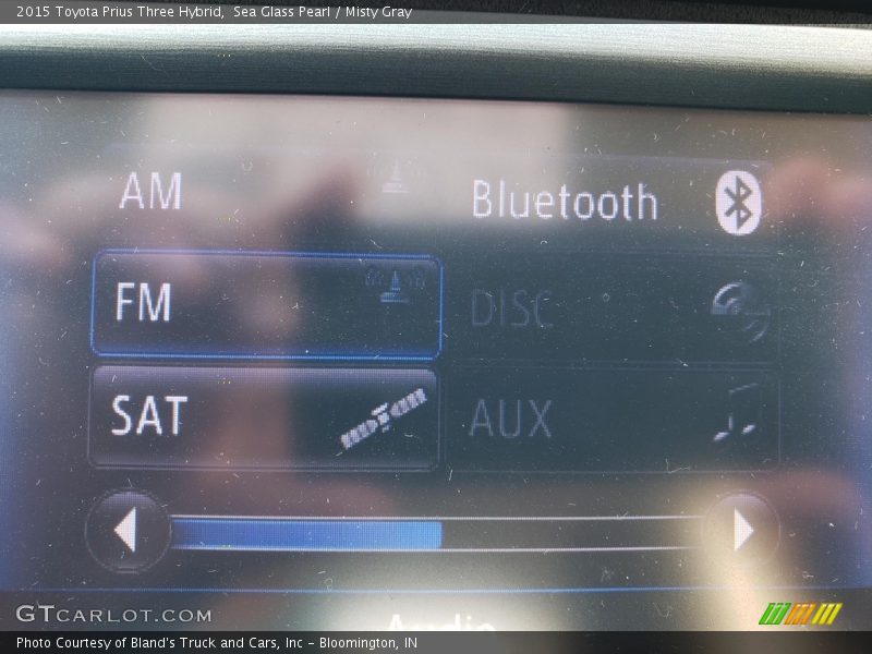 Sea Glass Pearl / Misty Gray 2015 Toyota Prius Three Hybrid