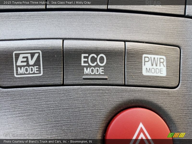 Sea Glass Pearl / Misty Gray 2015 Toyota Prius Three Hybrid