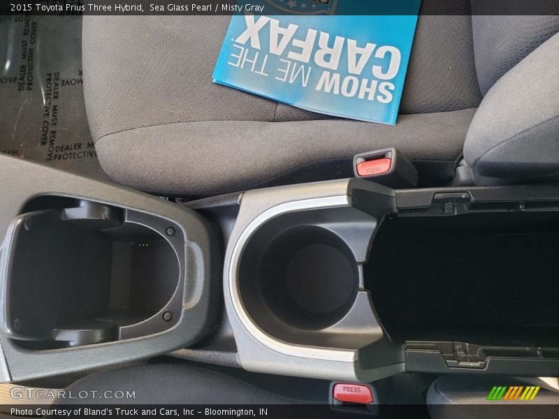 Sea Glass Pearl / Misty Gray 2015 Toyota Prius Three Hybrid