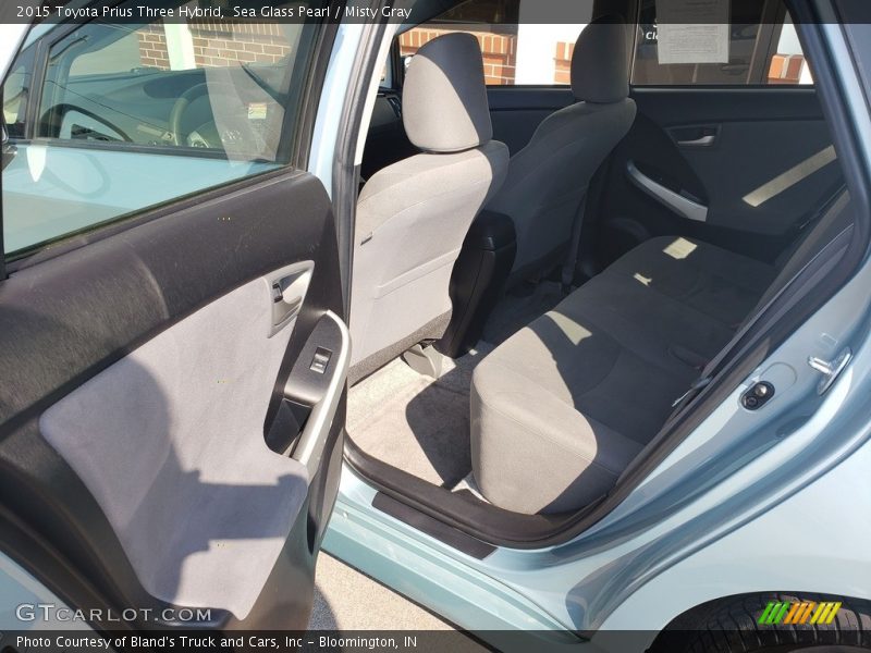 Sea Glass Pearl / Misty Gray 2015 Toyota Prius Three Hybrid