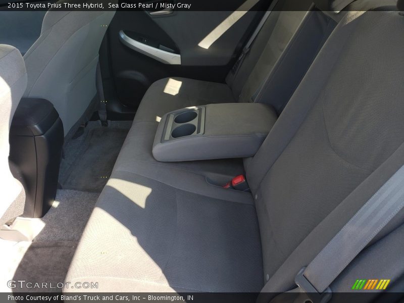 Sea Glass Pearl / Misty Gray 2015 Toyota Prius Three Hybrid