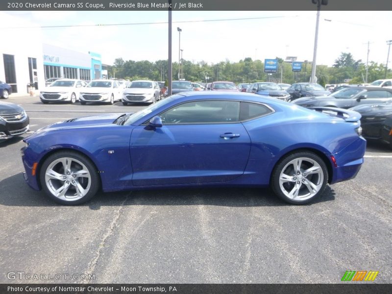 2020 Camaro SS Coupe Riverside Blue Metallic