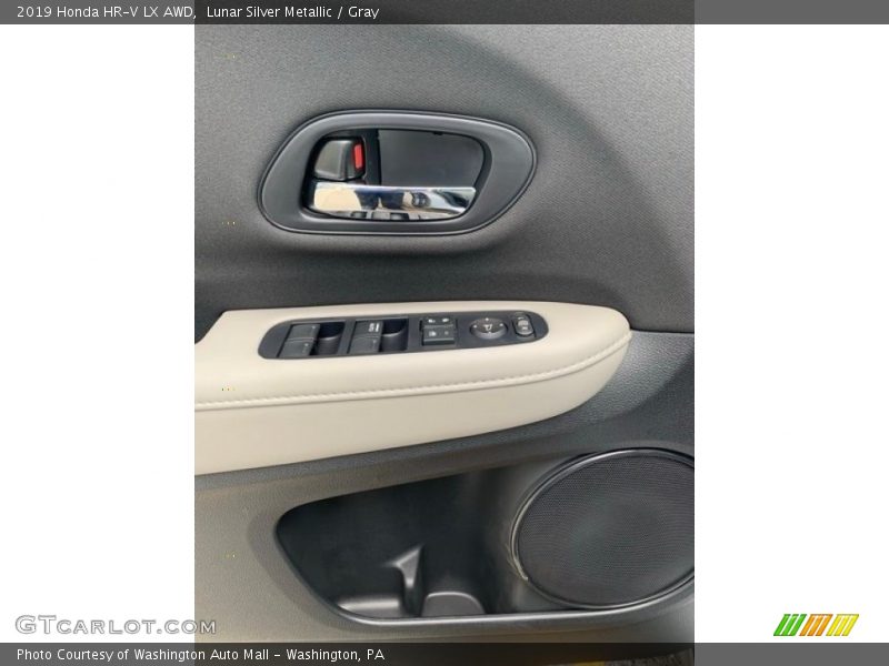Lunar Silver Metallic / Gray 2019 Honda HR-V LX AWD