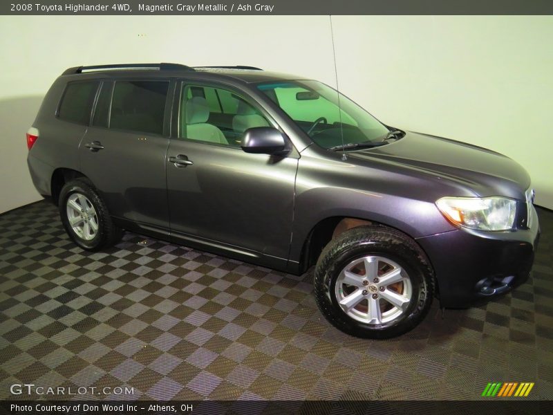 Magnetic Gray Metallic / Ash Gray 2008 Toyota Highlander 4WD
