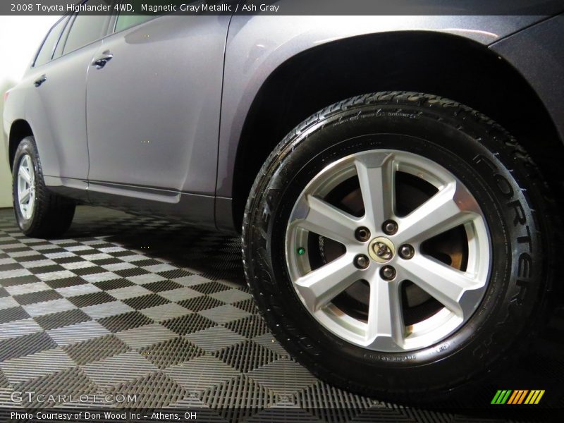 Magnetic Gray Metallic / Ash Gray 2008 Toyota Highlander 4WD