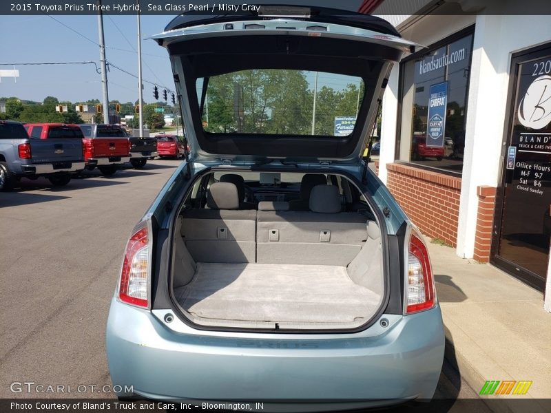 Sea Glass Pearl / Misty Gray 2015 Toyota Prius Three Hybrid
