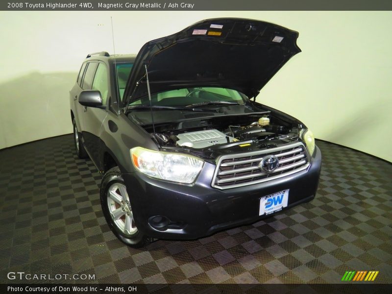 Magnetic Gray Metallic / Ash Gray 2008 Toyota Highlander 4WD
