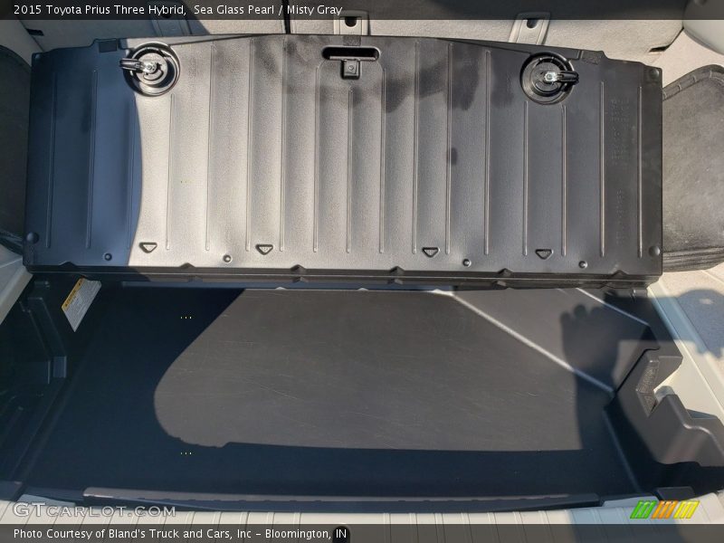 Sea Glass Pearl / Misty Gray 2015 Toyota Prius Three Hybrid
