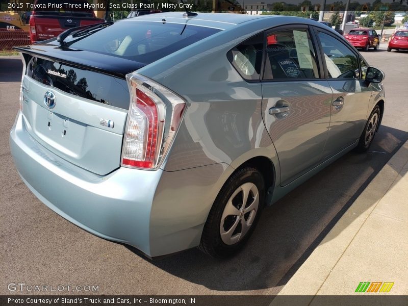 Sea Glass Pearl / Misty Gray 2015 Toyota Prius Three Hybrid