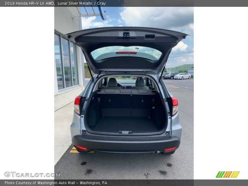 Lunar Silver Metallic / Gray 2019 Honda HR-V LX AWD