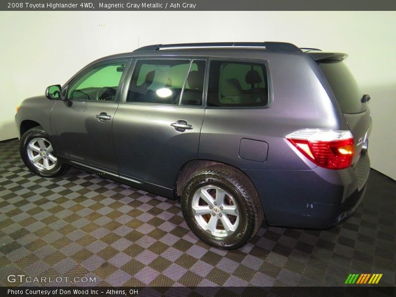 Magnetic Gray Metallic / Ash Gray 2008 Toyota Highlander 4WD