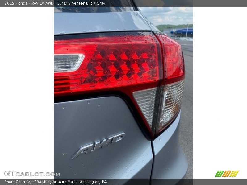 Lunar Silver Metallic / Gray 2019 Honda HR-V LX AWD