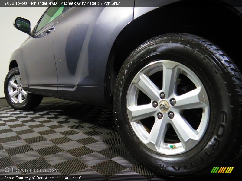 Magnetic Gray Metallic / Ash Gray 2008 Toyota Highlander 4WD