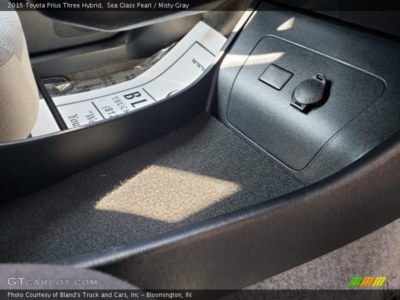 Sea Glass Pearl / Misty Gray 2015 Toyota Prius Three Hybrid