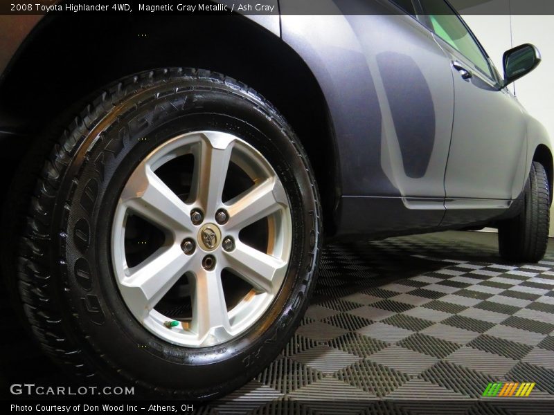 Magnetic Gray Metallic / Ash Gray 2008 Toyota Highlander 4WD