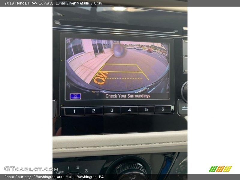 Lunar Silver Metallic / Gray 2019 Honda HR-V LX AWD