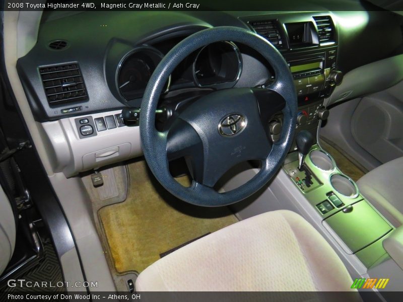 Magnetic Gray Metallic / Ash Gray 2008 Toyota Highlander 4WD