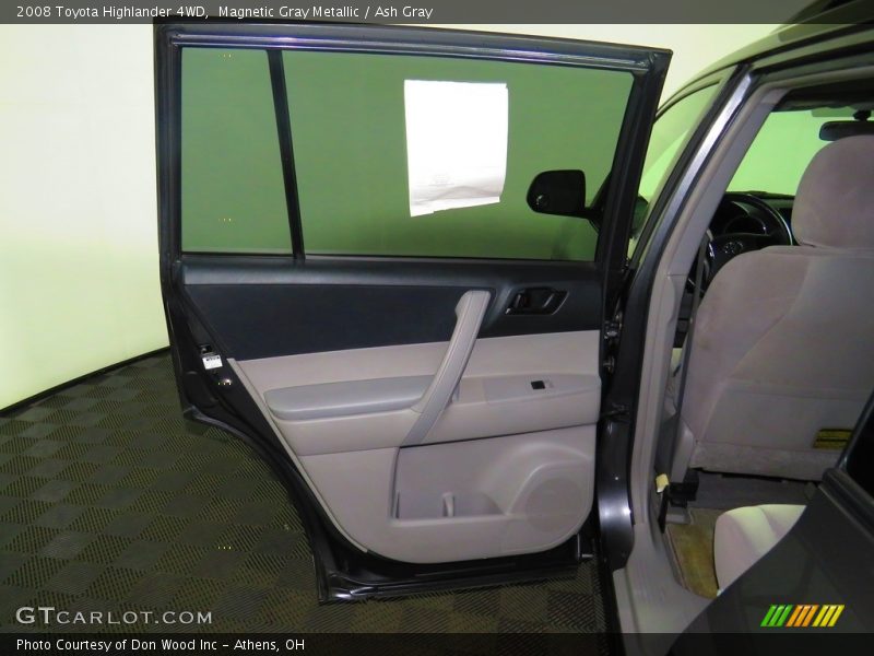 Magnetic Gray Metallic / Ash Gray 2008 Toyota Highlander 4WD