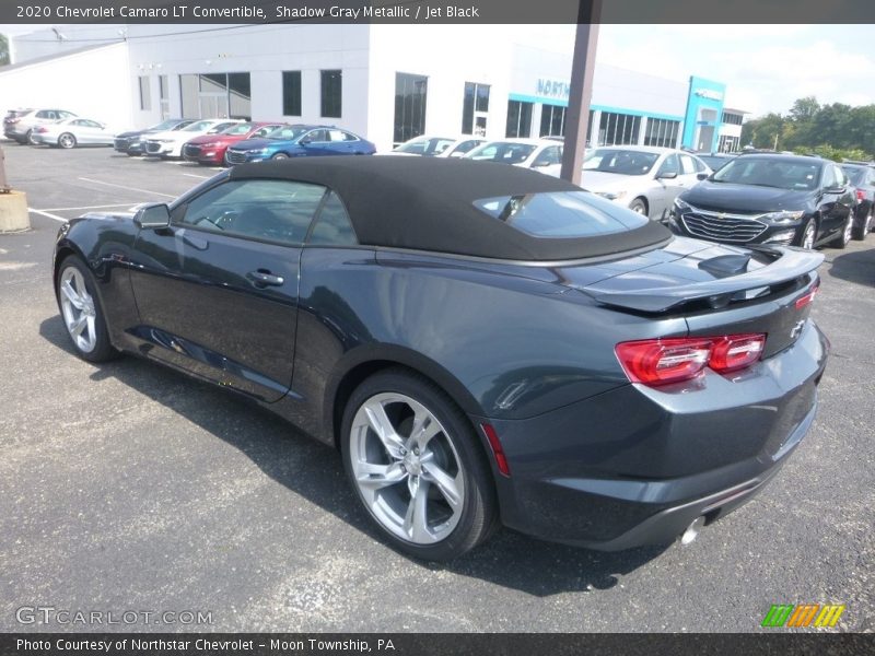 Shadow Gray Metallic / Jet Black 2020 Chevrolet Camaro LT Convertible