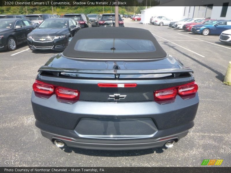 Shadow Gray Metallic / Jet Black 2020 Chevrolet Camaro LT Convertible