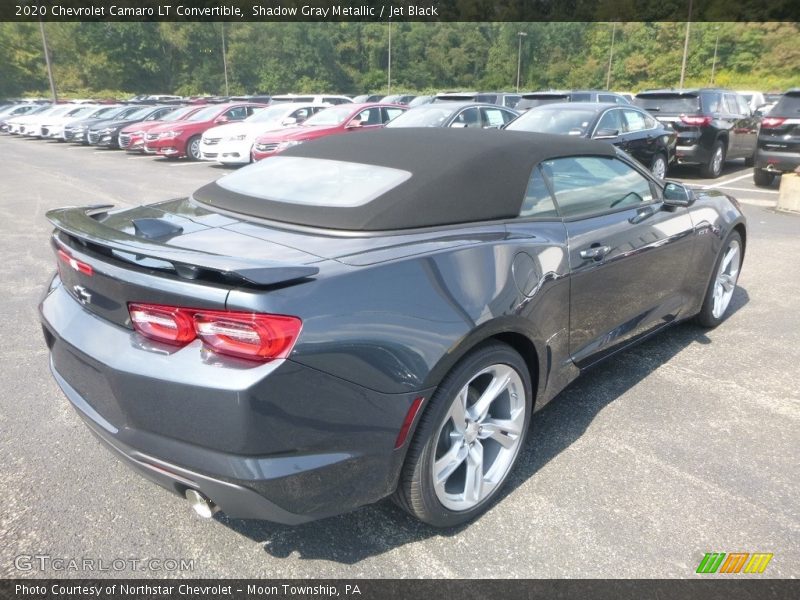 Shadow Gray Metallic / Jet Black 2020 Chevrolet Camaro LT Convertible