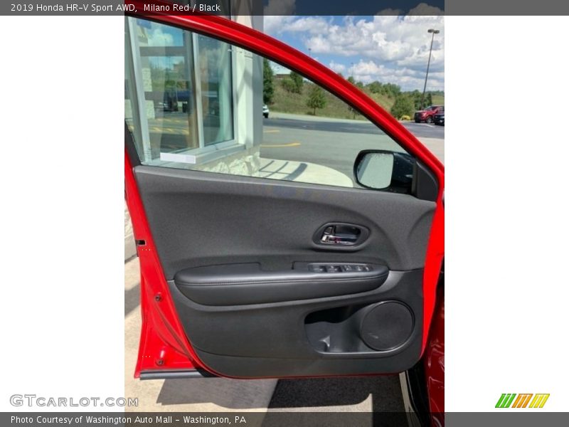 Milano Red / Black 2019 Honda HR-V Sport AWD