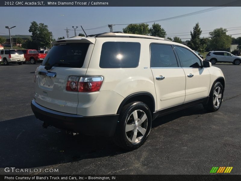 White Diamond Tricoat / Cashmere 2012 GMC Acadia SLT