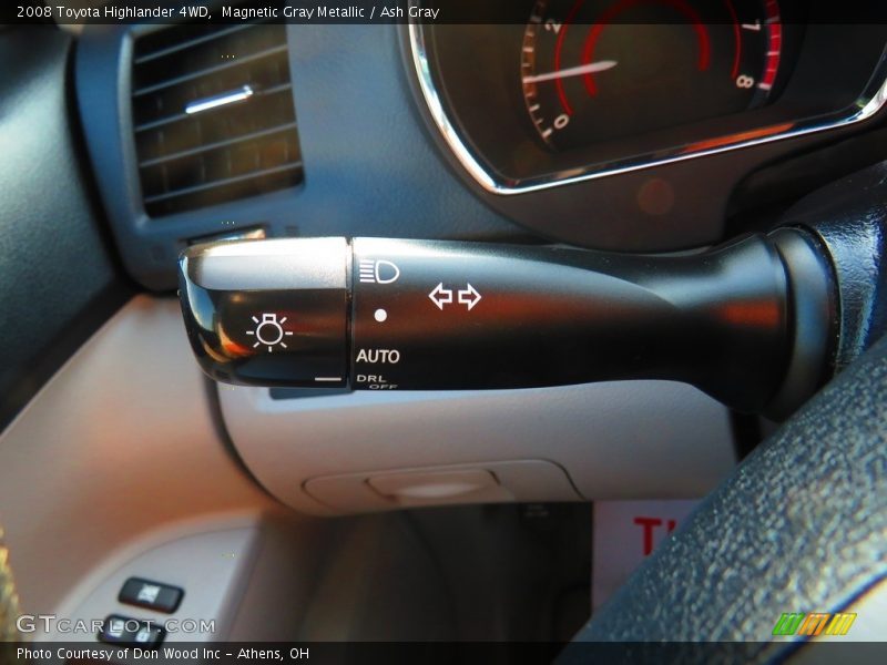 Magnetic Gray Metallic / Ash Gray 2008 Toyota Highlander 4WD