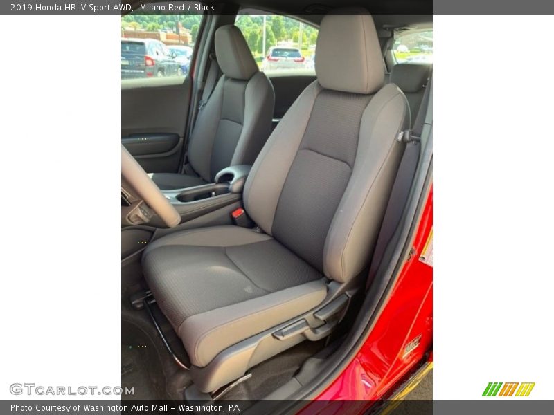 Milano Red / Black 2019 Honda HR-V Sport AWD