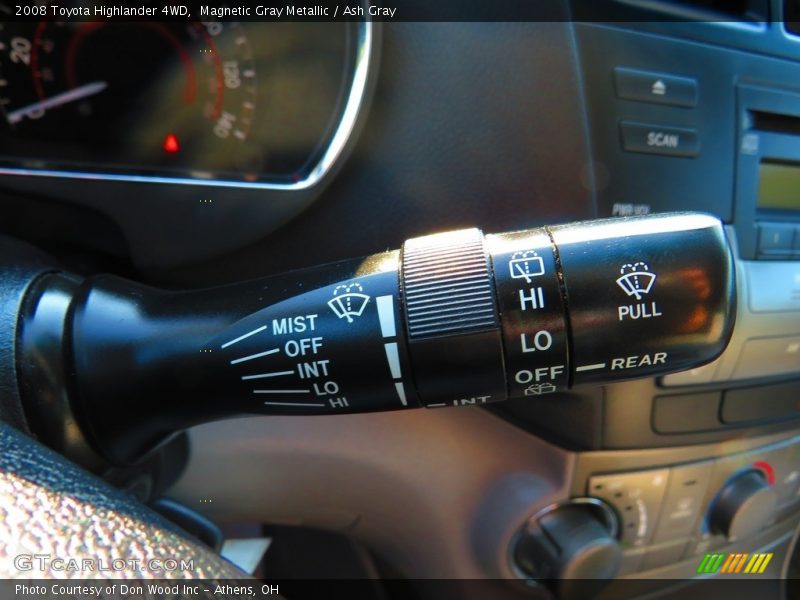 Magnetic Gray Metallic / Ash Gray 2008 Toyota Highlander 4WD
