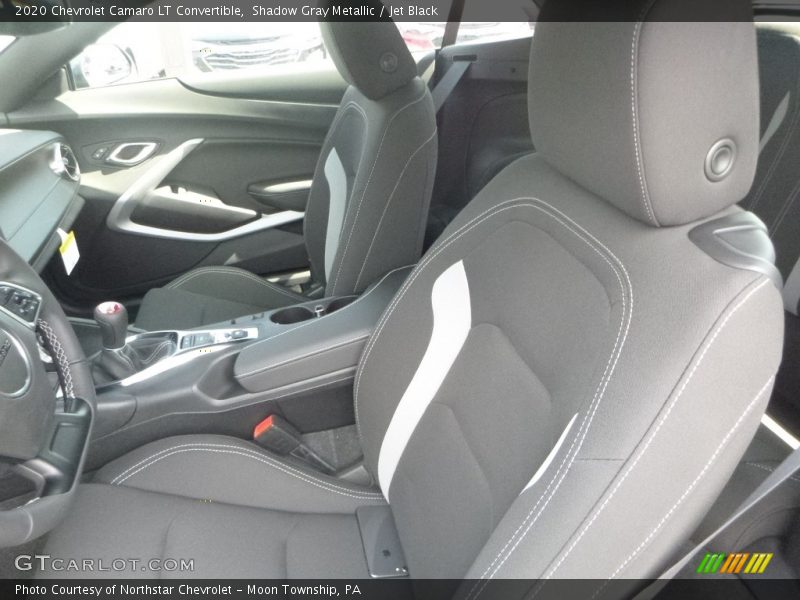 Front Seat of 2020 Camaro LT Convertible