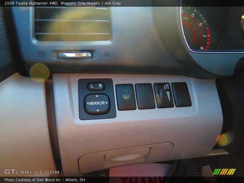 Magnetic Gray Metallic / Ash Gray 2008 Toyota Highlander 4WD
