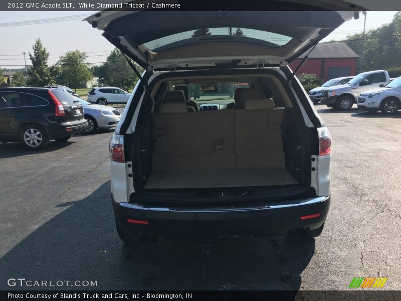 White Diamond Tricoat / Cashmere 2012 GMC Acadia SLT