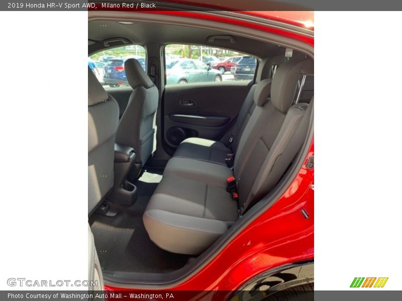 Milano Red / Black 2019 Honda HR-V Sport AWD