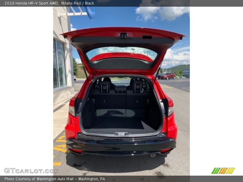 Milano Red / Black 2019 Honda HR-V Sport AWD
