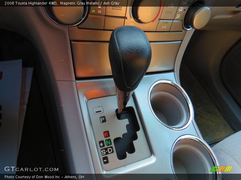 Magnetic Gray Metallic / Ash Gray 2008 Toyota Highlander 4WD